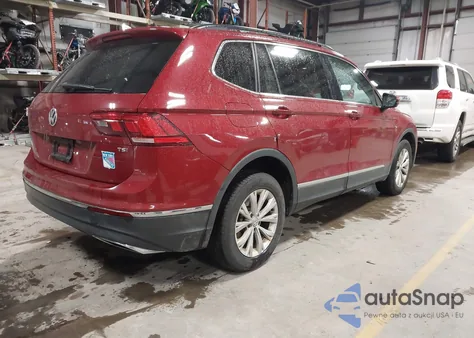 2018 Volkswagen Tiguan 2.0T Se/2.0T Sel z USA, uszkodzony, nr VIN 3VV3B7AX4JM088840